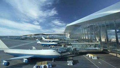 乘客使用手机扫码进站乘坐首都机场快线
